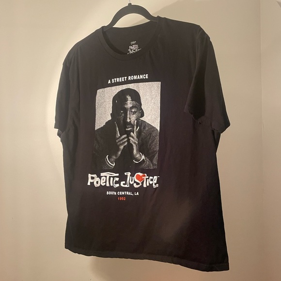 Tupac Poetic Justice TShirt - Picture 1 of 3